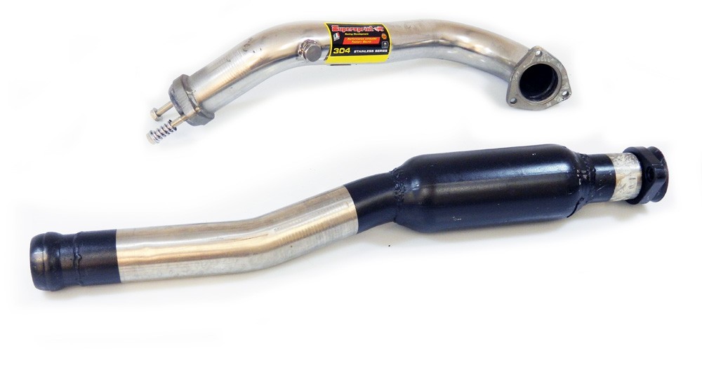 SUPERSPRINT EDELSTAHL DOWNPIPE + KATERSATZROHR VOLVO 850 T5 2.0 TURBO eBay